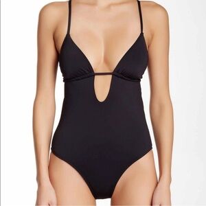 Tart Black cutout one piece swimsuit NWT size‎ Small